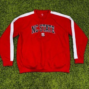 NC State V-Neck Pullover Sz Medium (24Wx27L)